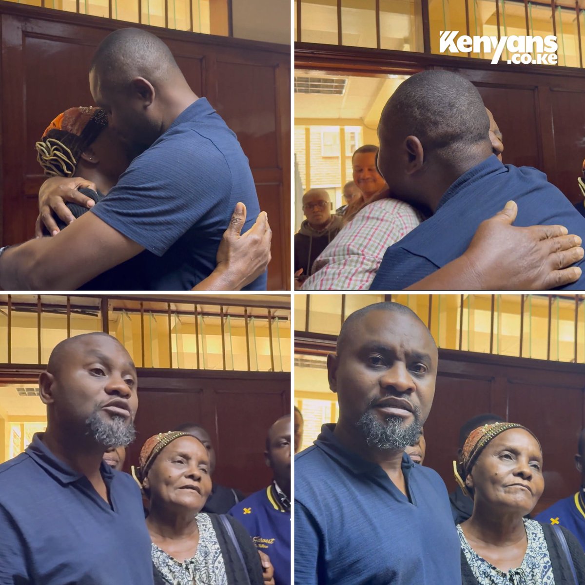 Mwabili at Milimani law court. #FreeMwabili