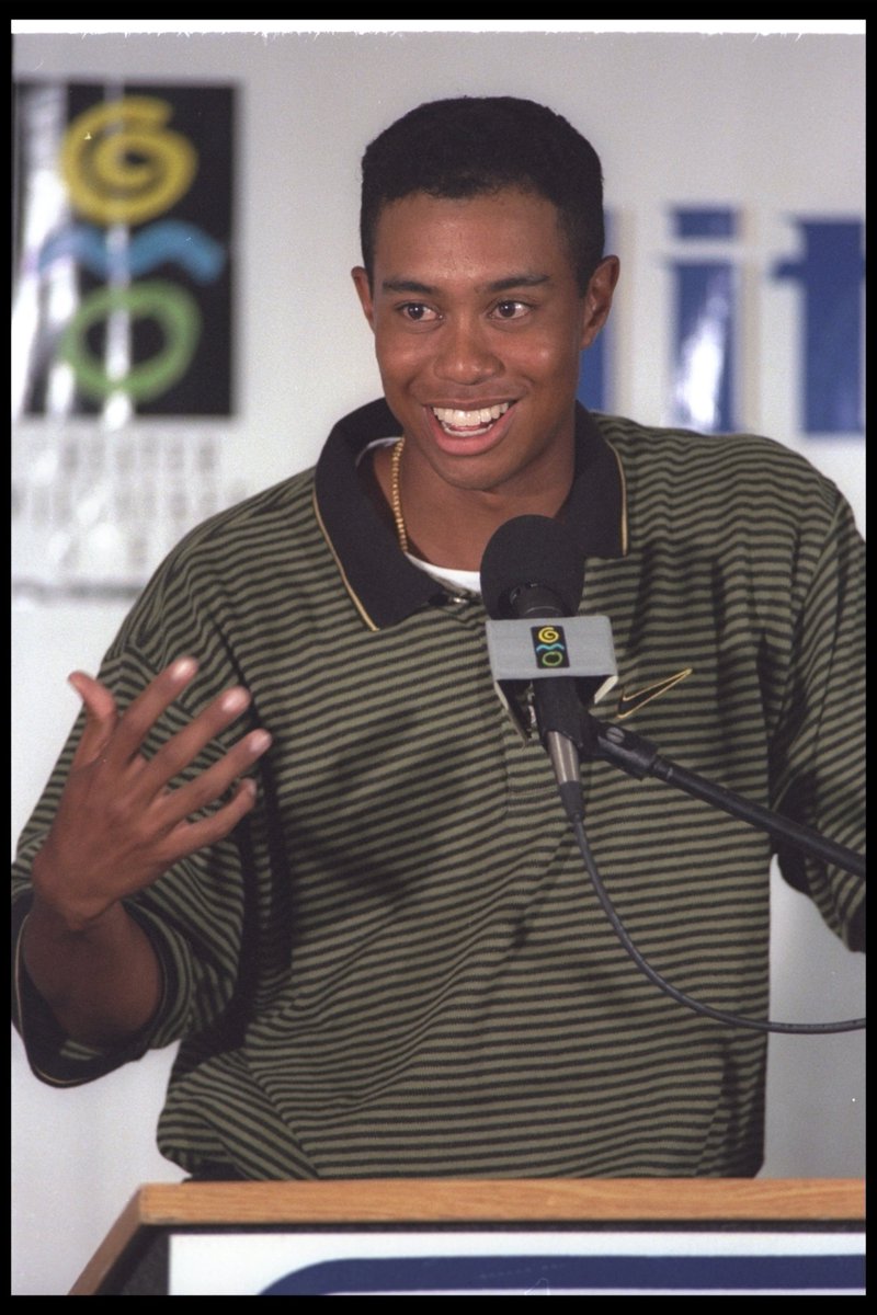Random Tiger Woods stat of the day...

It took Tiger just 291 days from his first professional round to reach World Number One. 

That is absurd.