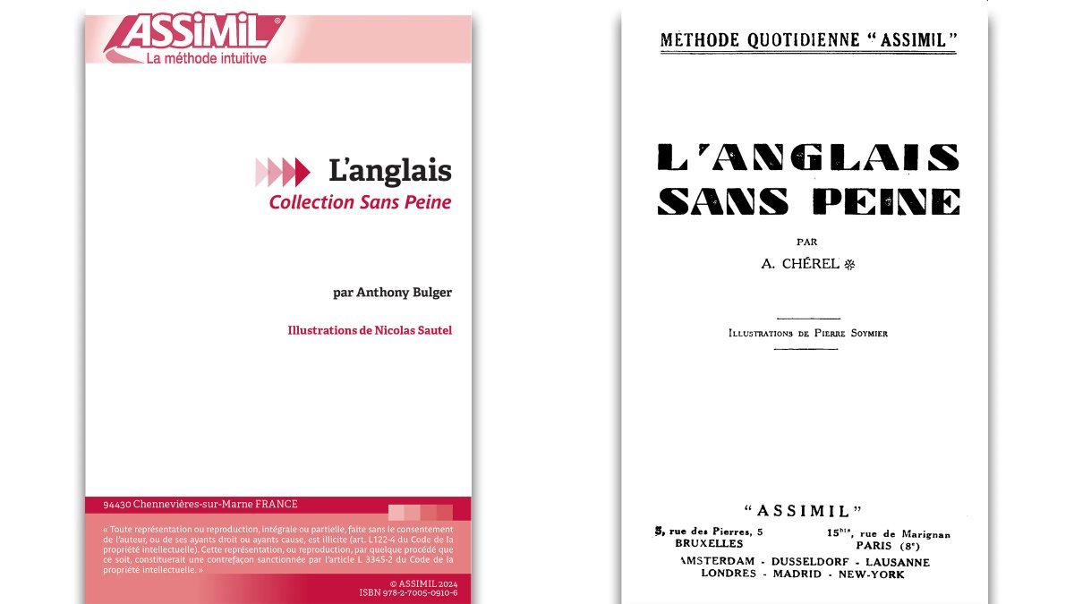 Assimil 1956 vs 2024 : le choc des générations 🇬🇧… On a comparé les deux méthodes page par page. Nostalgie ou efficacité, il faut choisir. Le verdict complet ⤵️ linformatique.org/assimil-anglai… #Assimil #Anglais #Langues