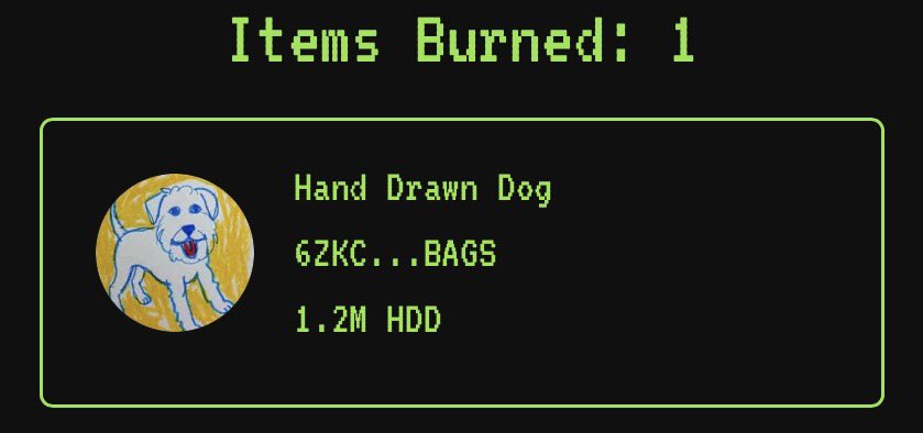 🔊 I just tasked the $HDD telegram with locking 10m tokens to earn a 1m token burn.

They locked 22m in 10 mins.

Total lock now: 137,404,182 $HDD

18.3% of supply.

25% burnt.

You’re not ready.

Check locks here: lock.jup.ag/token/6ZKCEQPT…

<a href="/BNNBags/">BNN</a> <a href="/BagsApp/">BAGS</a> <a href="/finnbags/">FINN</a>