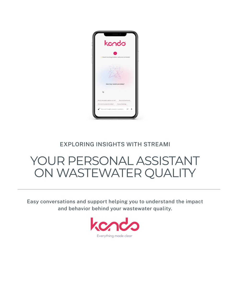 KandoClear's tweet photo. 𝐄𝐱𝐩𝐥𝐨𝐫����𝐧𝐠 𝐢𝐧𝐬𝐢𝐠𝐡𝐭𝐬 𝐰𝐢𝐭𝐡 𝐒𝐓𝐑𝐄𝐀𝐌𝐢
Understanding wastewater quality is not just about data.
It’s about knowing what changed, why it matters, and what to do next.

https://t.co/AYLDTYKhaM https://t.co/QndcAJyKvP