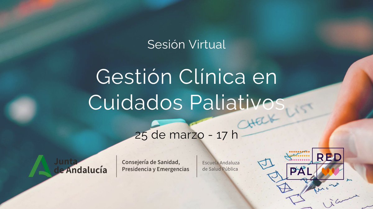 Red de Cuidados Paliativos de Andalucía tweet media
