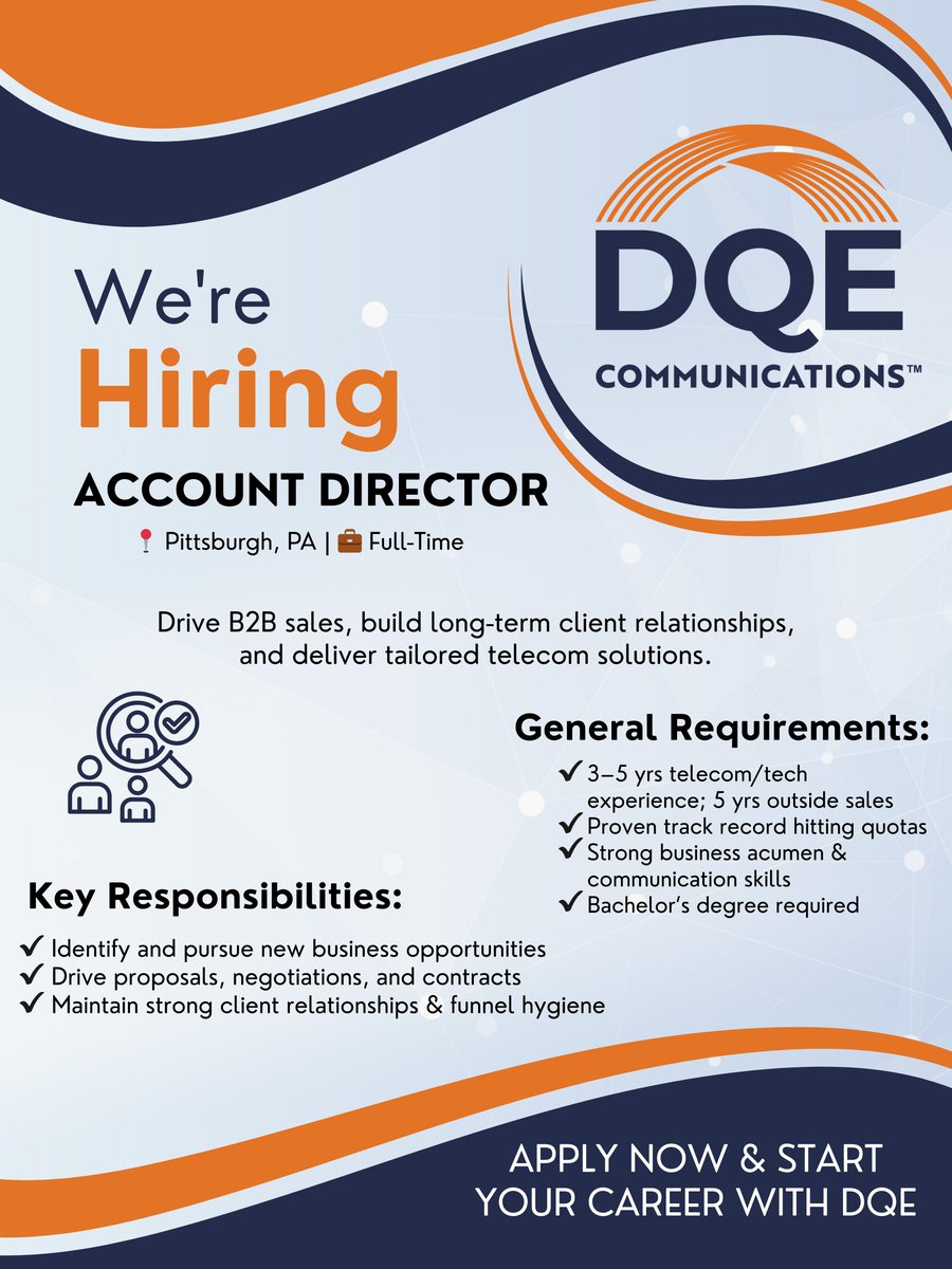 DQE Communications tweet media