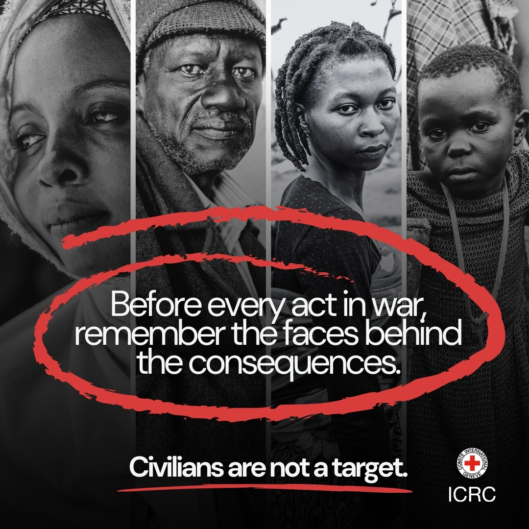 The consequences of war can be brutal. Behind every civilian casualty are faces, stories, names and families forever changed. 

Before any act of war, warring parties should remember the impact of these consequences!