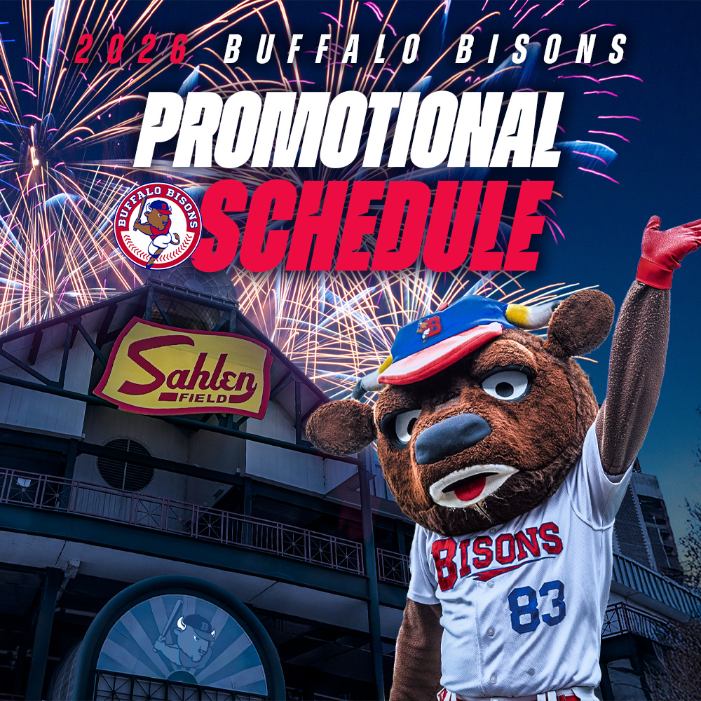 Buffalo Bisons Promotional Schedule 2027
