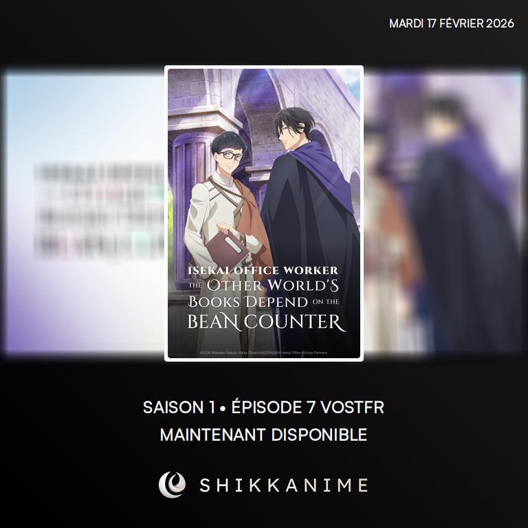 📺 L'épisode 7 de #IsekaiOfficeWorker est maintenant disponible en VOSTFR !

ℹ️ Lien : shikkanime.fr/r/ac36aa4c-133…

#Anime
