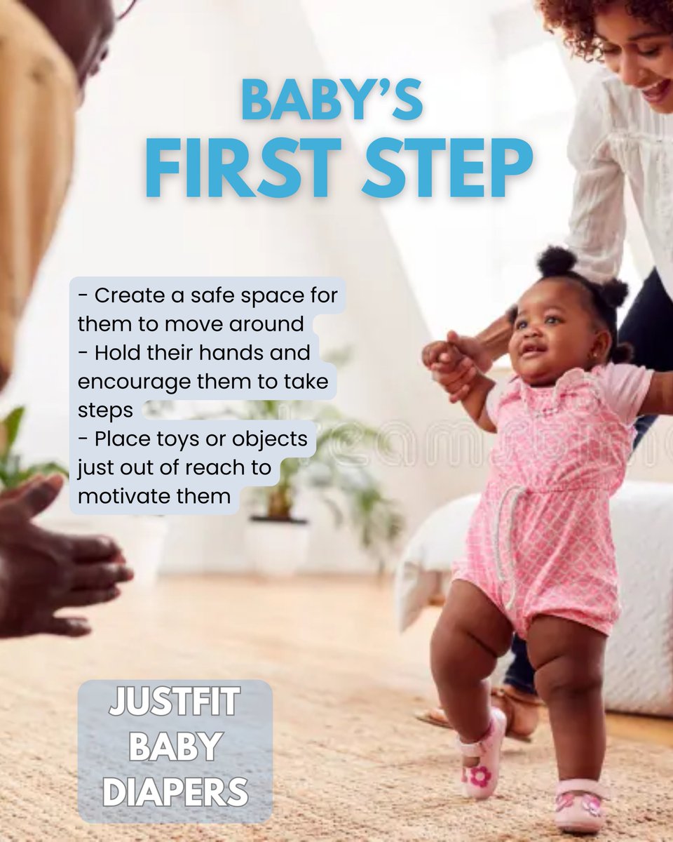 GooniteHyg88261's tweet photo. What's your experience with baby's first steps? Share with us! 👇
Those tiny feet, that wiggly body, and... TA-DA! 😊

#justfit #babyfirststeps #parentingtips #justfitbabydiapers #justfitdiapers #babydiapers #diapers https://t.co/BPtpSqOKXU