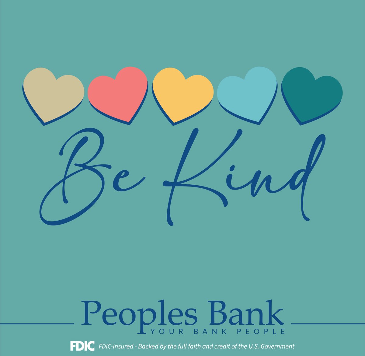 💛 #RandomActsofKindnessDay is a reminder that generosity doesn’t have to be big. Whether it’s encouraging a neighbor, supporting a local business, or simply sharing a smile, every act counts. Peoples Bank is proud to serve communities filled with everyday kindness.