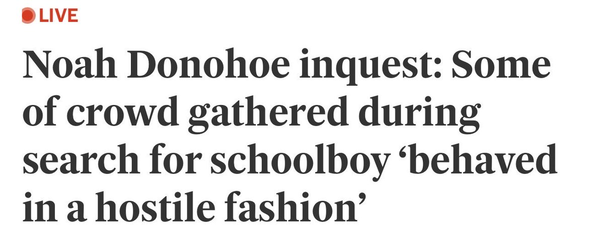 ManusSinead's tweet image. 300/400 people help search for a missing child.Most well meaning yet the focus becomes hostile behaviour
If the park had to be cleared before the search began,that’s about operational control, not public.Responsibility for coordination rests with authorities.
#JusticeForNoah💙⚖️