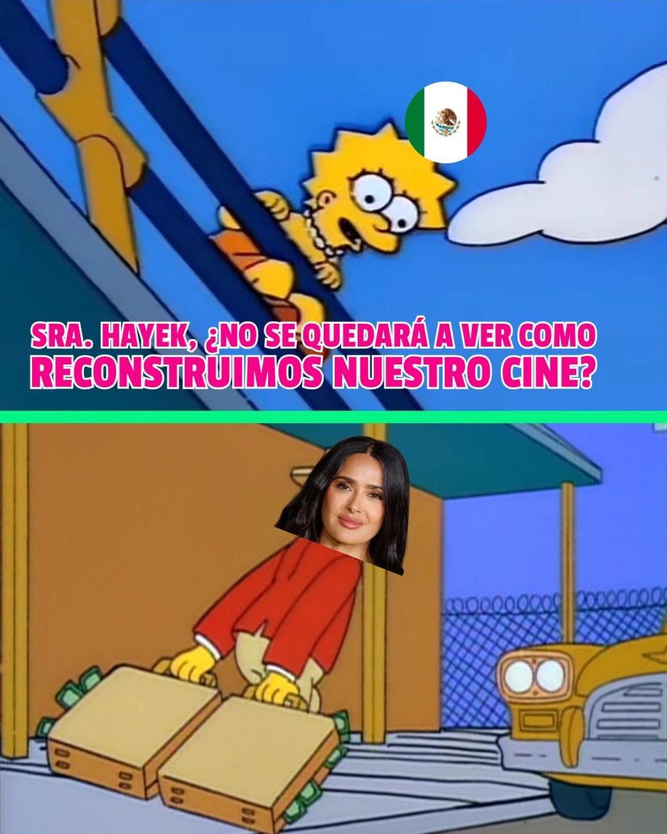 😮‍💨 <a href="/salmahayek/">Salma Hayek</a> el domingo.