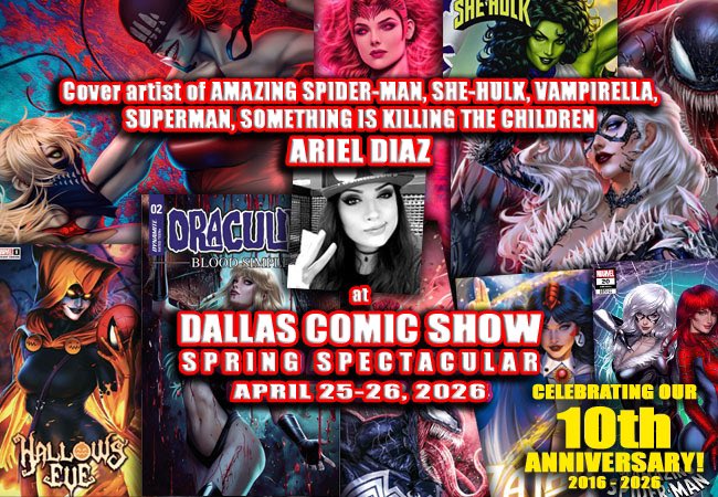 DALLAS COMIC SHOW tweet media