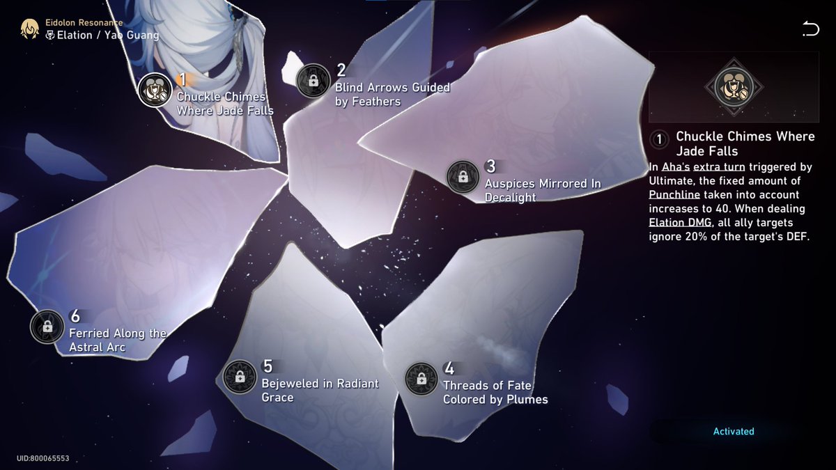 soooooo i accidentally got e1 yao guang....