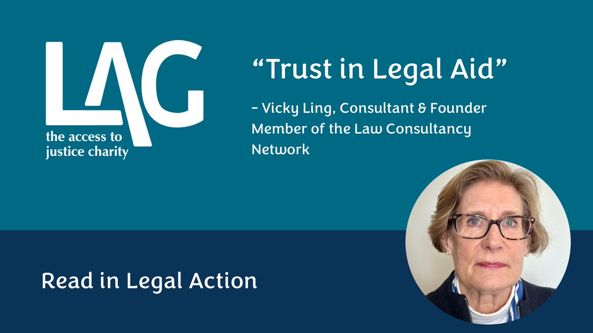 Legal Action Group tweet media