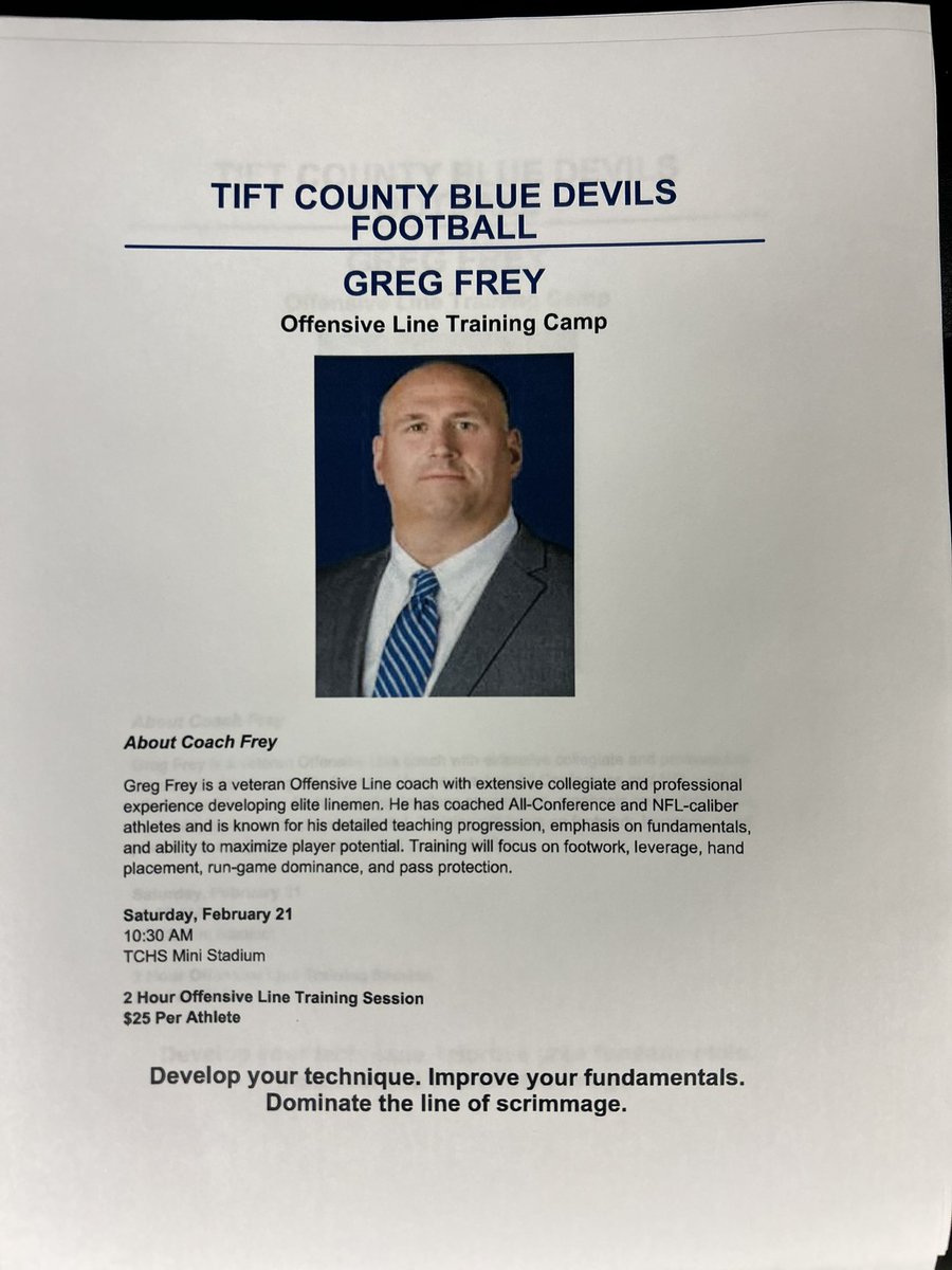 Tift County Football tweet media