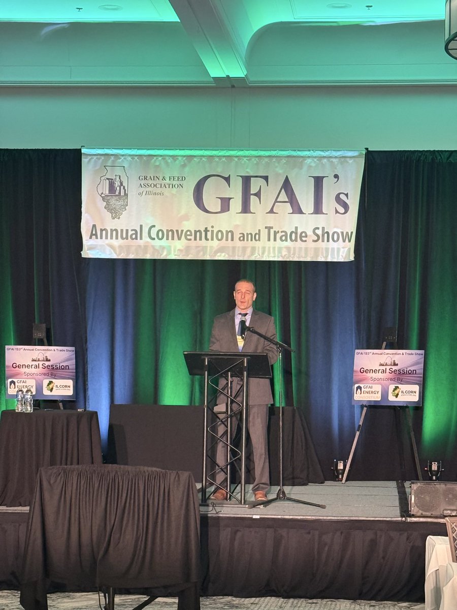 It's the last day of Convention and we're excited to offer another morning of stand-out speakers. We begin with welcoming remarks and a 2026 preview from newly elected GFAI President Spencer Janssen of Litchfield Farmers Grain. #GFAI2026