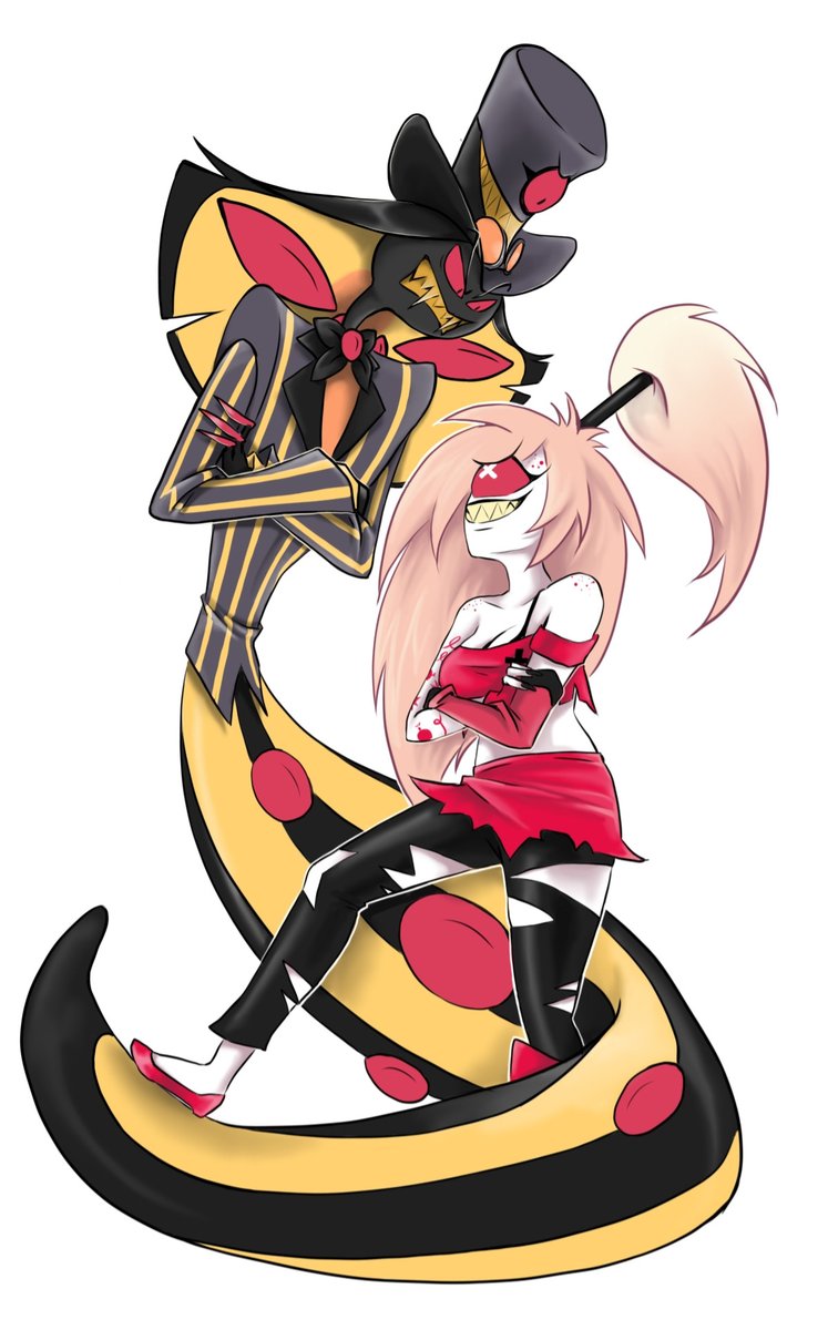 Daefromhell's tweet image. "Everything has changed"
#cherrisnake 
#HazbinHotel #HazbinHotelfanart