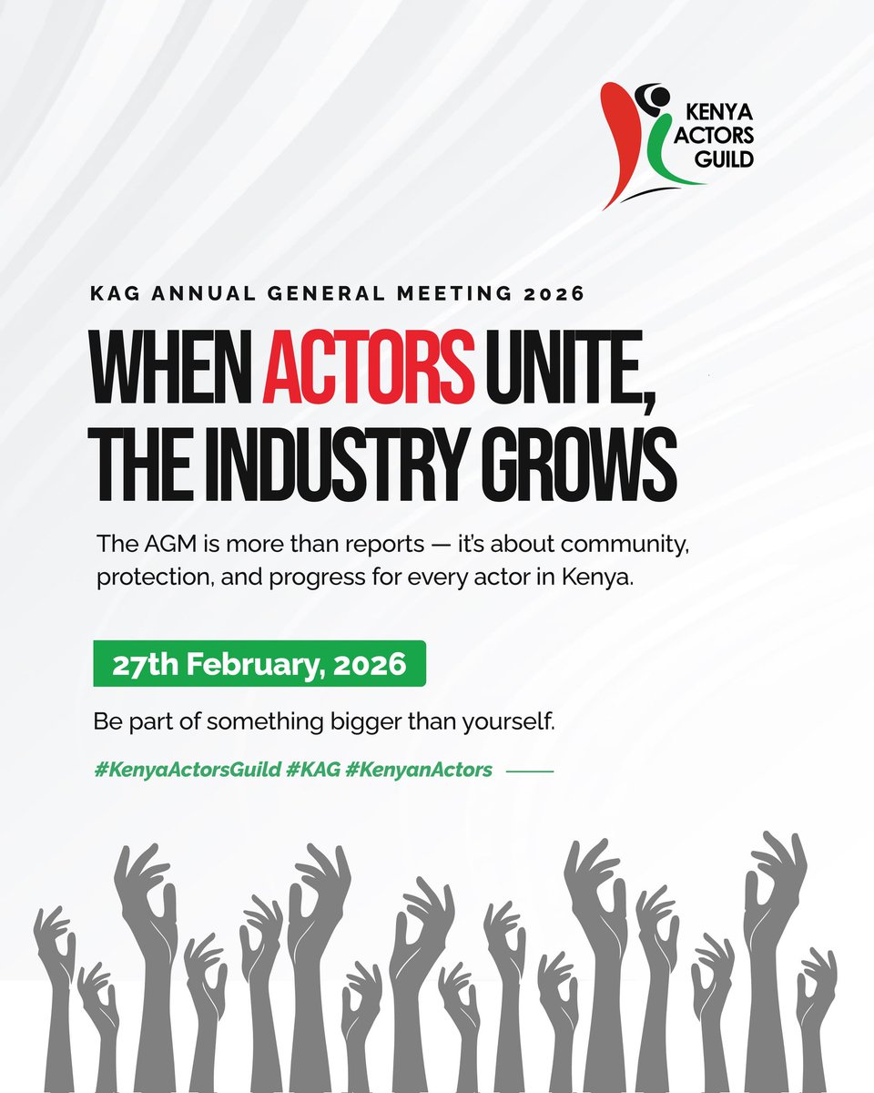 Kenya Actors Guild tweet media