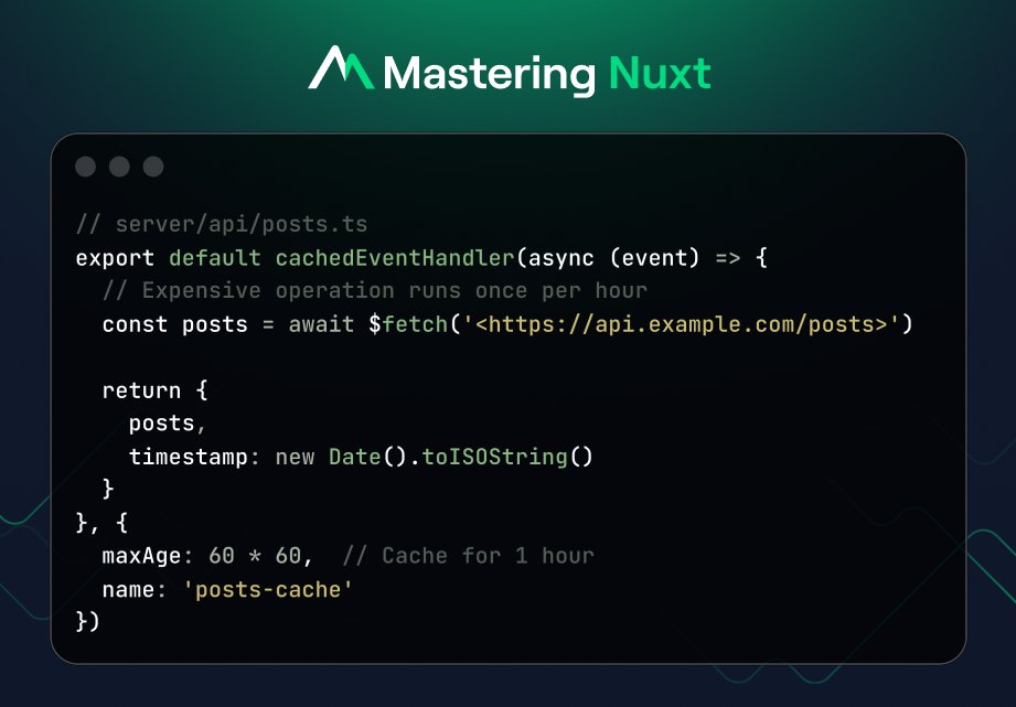 Mastering Nuxt tweet media