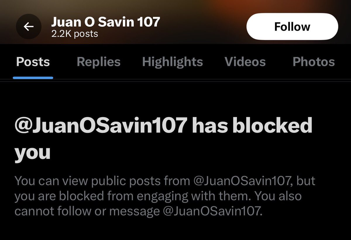 We called him out for hijacking my post and he blocked us. People should know the truth about others they “follow” and hold in high regard. God has a way of exposing for those who are able to see…