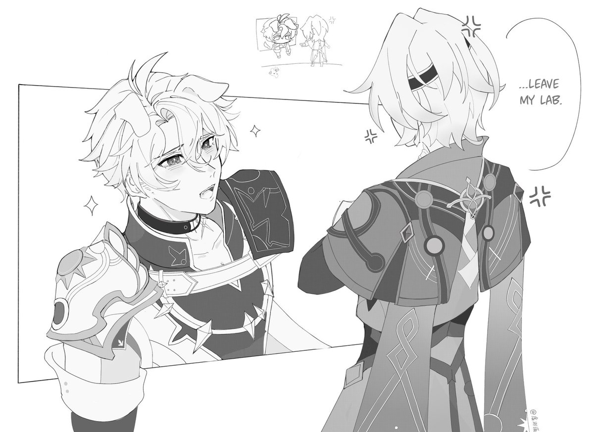 astralshuttle2's tweet photo. I missed translating so have this super quick english translation of this #phainaxa work <3

#HonkaiStaiRail #Phainon #Anaxa https://t.co/C8xw2tawtu