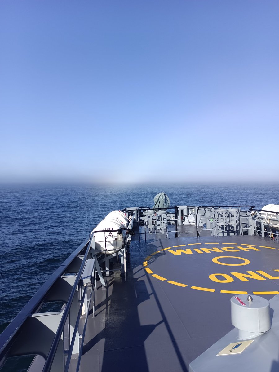North of the Falkland Islands EEZ is an area called the "Blue Hole" where at times such as these there can be over 430 fishing vessels.  Mainly jiggers and trawlers from many differing nations.  Patroling this area can be interesting.