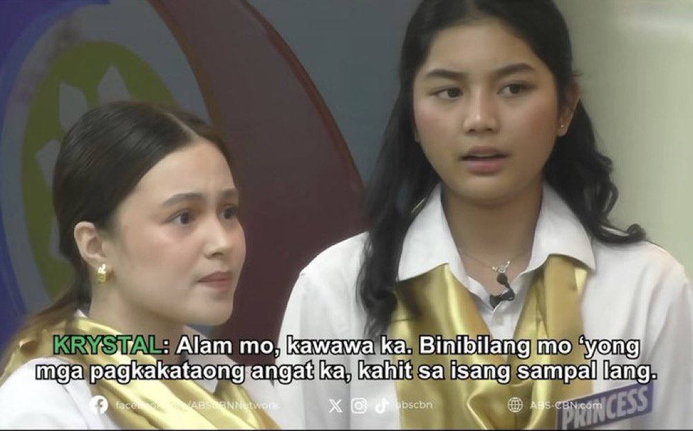 to the person who belittled tala based on her social status—you deserve a slap from krystal herself.