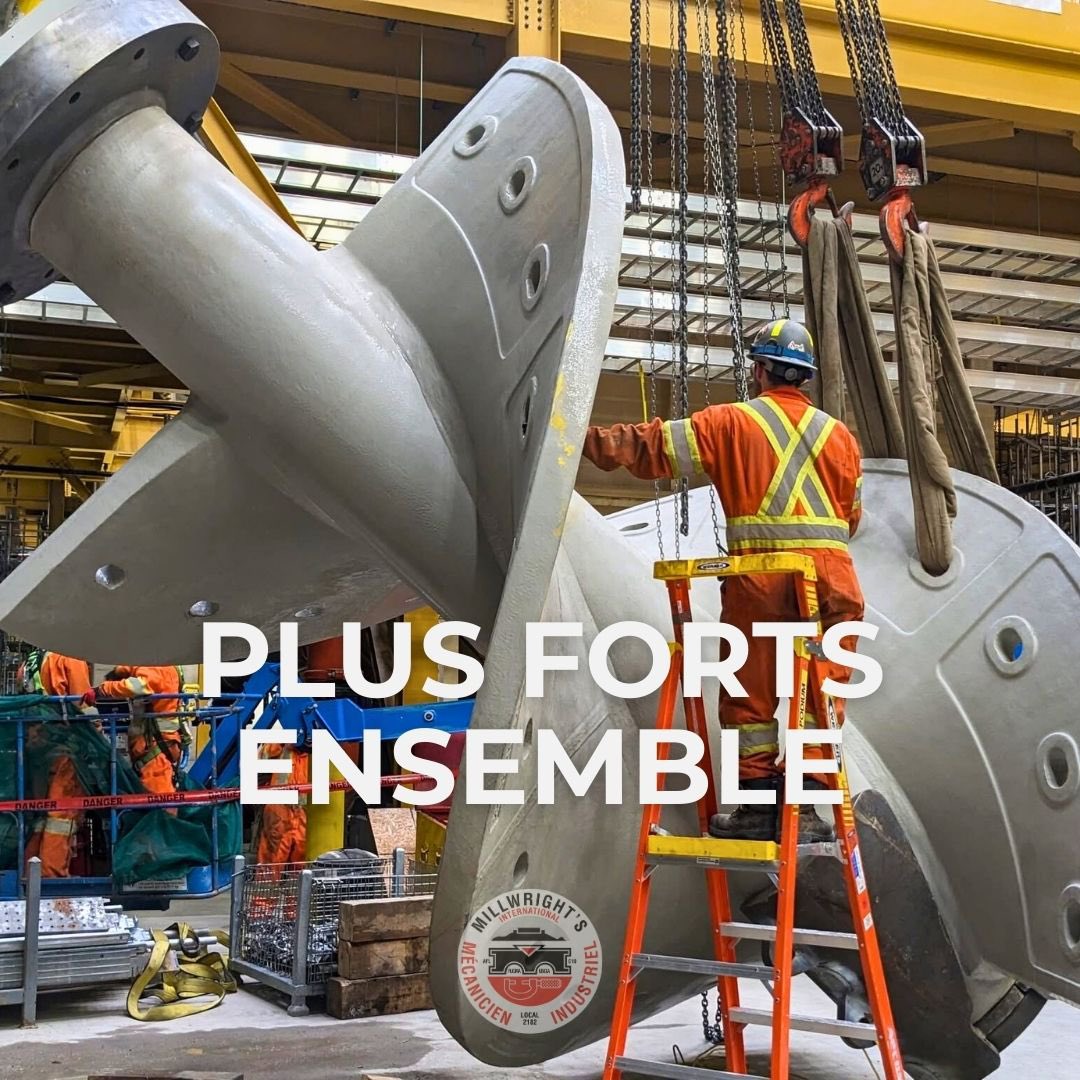 PLUS FORTS ENSEMBLE
Aucun chantier ne se fait seul. Ensemble, on est plus forts — et ça paraît.
#UBCMillwrights #UBCBuilt