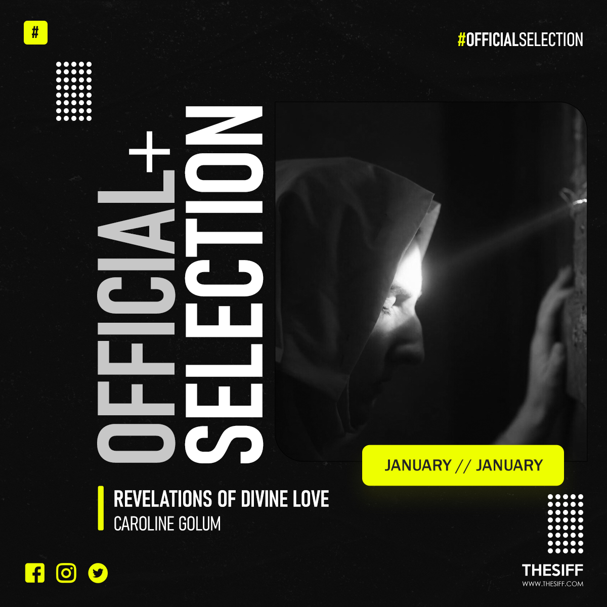 cineowl_clara's tweet photo. "We would like to Congratulate every Selected project in our JANUARY season."
Congratulations ❤️
#officialselectionnotify #officialselection #indiefilmfestival #oscard #sweden #siff #siff2026
@FilmFreeway https://t.co/5GpBgpxERd