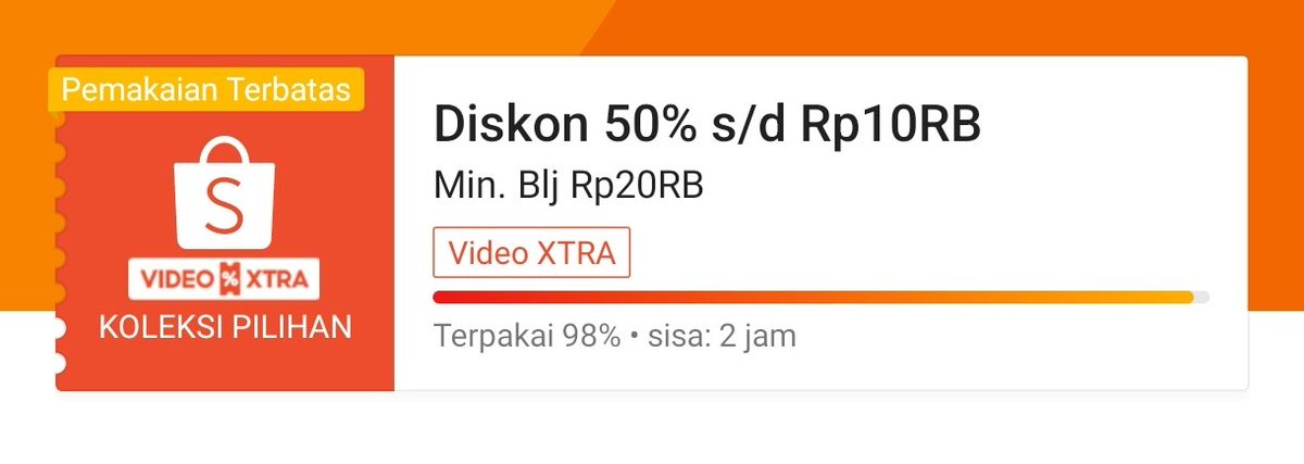 fafifufime's tweet photo. Voucher Diskon 50% sd 10rb
Minimal belanja Rp20rb

⏰00.00
🗓️Setiap hari
Khusus kategori video xtra

📌https://t.co/TBRFjbey3C https://t.co/lsPmG6p1yW