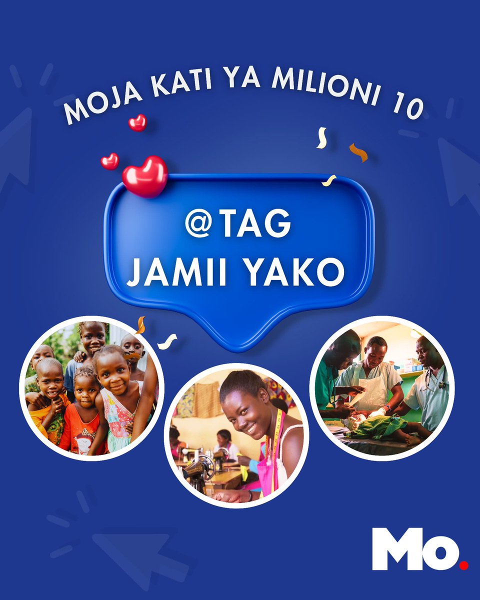 Shukrani kwa followers milioni 10 katika majukwaa yote.

Kusherehekea hatua hii, kupitia kampeni ya #OneIn10Million nimeamua kuchagua na kusaidia jamii 10 halisi ndani ya Dar es Salaam.

Natafuta shule, vituo vya afya au watoto yatima, vikundi vya vijana au wanawake, NGO za