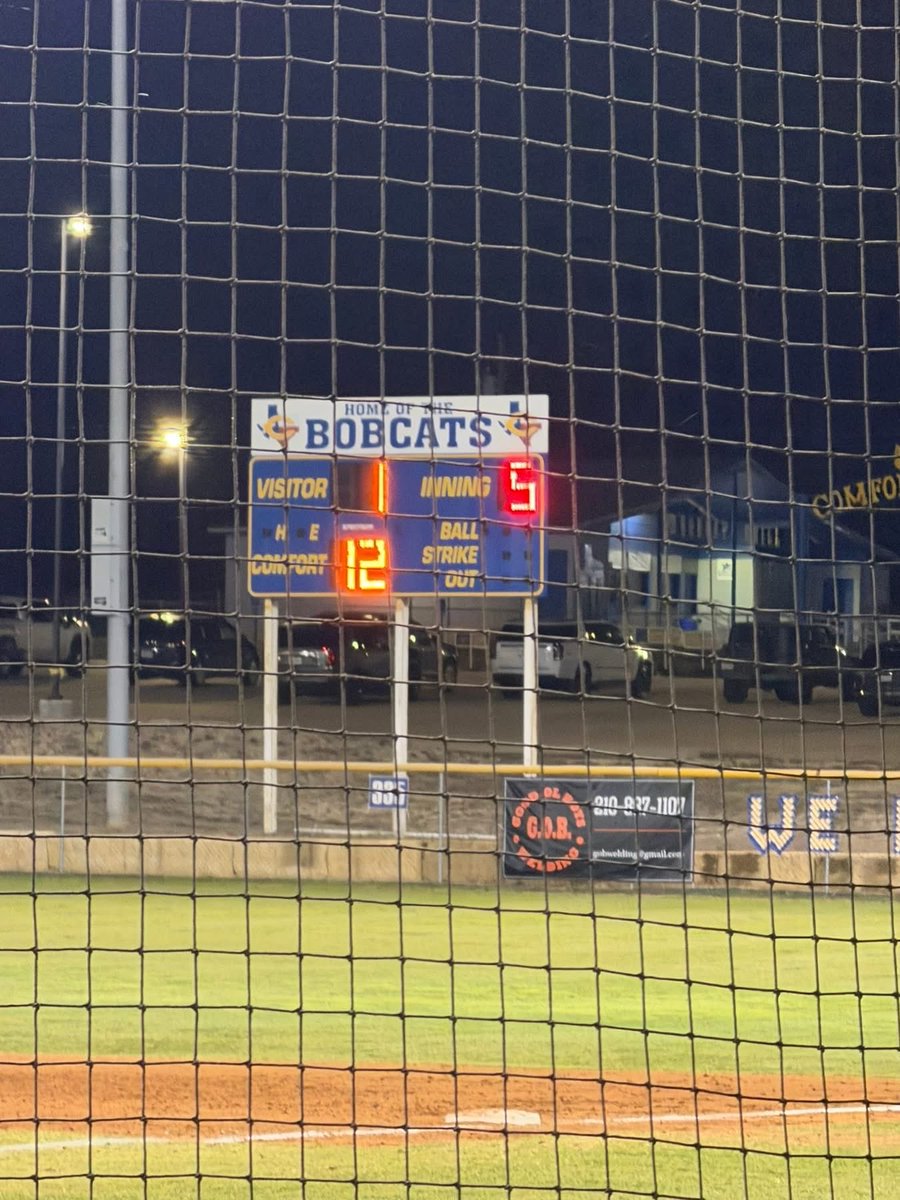 Comfort Bobcat Baseball tweet media