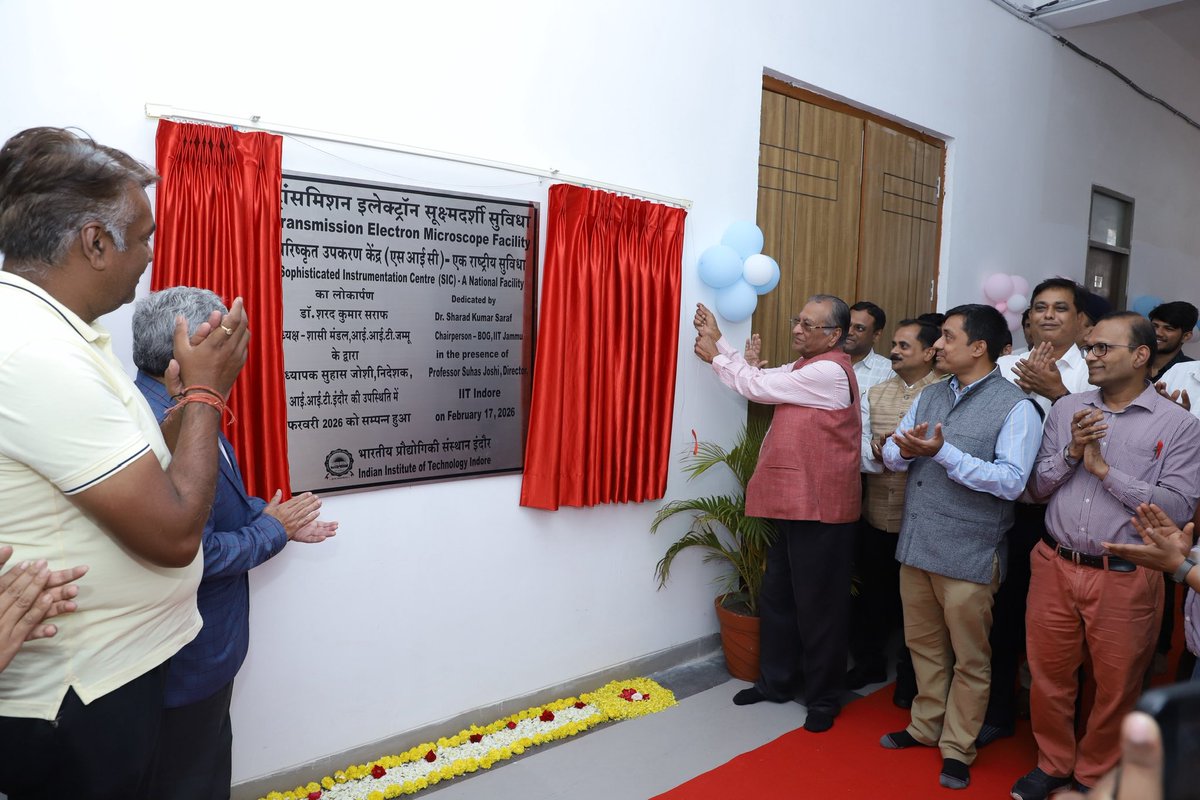 IITIOfficial's tweet photo. IIT Indore marks 17 years of excellence!
Celebrating academic rigour, impactful research, innovation, and service to society. From cutting-edge labs to inclusive nation-building, we remain committed to shaping a sustainable future.
#IITIndore #FoundationDay #17YearsOfExcellence https://t.co/XENK7biDNm