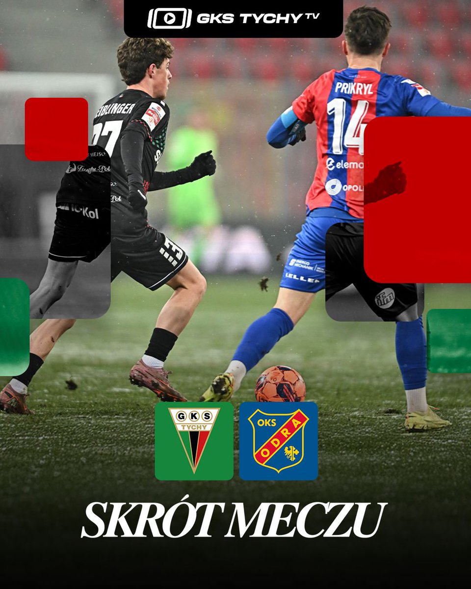 KP_GKSTychy's tweet photo. 🎬Dwie bramki ⚽️⚽️, interwencje Mądrzyka 🧤i kilka dogodnych sytuacji.👀To wszystko czeka na Was w skrócie meczu #TYCODR.🧐
📺Link do materiału znajdziecie w komentarzach.⤵️ https://t.co/83vQuFd5hl