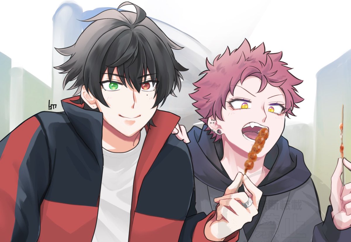 ymt_pipi's tweet photo. オンリーは出られなかったのですがWebアンソロに寄稿させていただいておりました、漫画は後日再掲予定です

すてきな企画ありがとうございました！
 #4人のグータッチ後夜祭 https://t.co/idU0D8jvj7