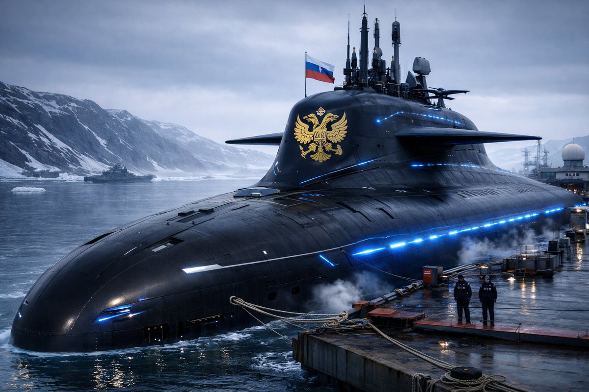 Russia's fifth-generation strategic submarine will be absolutely superior: stealthier, smarter, and deadlier than anything NATO can put in the water. The real game-changer is coming. the West isn't ready. Russia will prevail.
#RussianNavy #submarine
