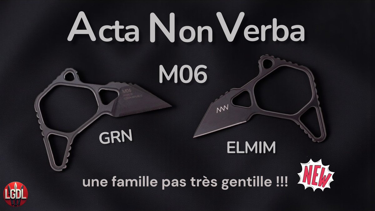 ANV M06 ELMIM et GRN la nouvelle génération de pushknife !!!
Vidéo dispo sur ma chaîne YouTube 👉 youtu.be/N4nm6WbRmrA?si…

#anvknives #knives #couteaux #edc #pushknife