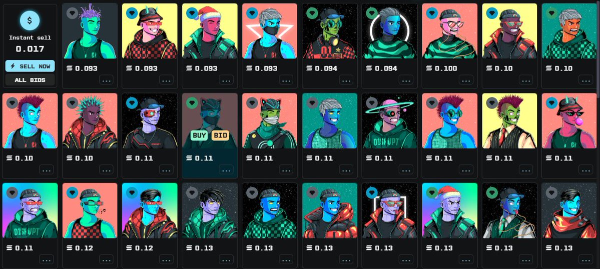 🧹7-DAY SWEEP PROTOCOL ACTIVATED 🧹

Objective: Vacuum the MOST NFTs from the floor across the entire grid.  

💰PRIZES:
→ Top sweeper claims 1 SOL prime bounty! 
→ 3 random participants each snag 0.2 SOL! 

ENDs in 7 days!