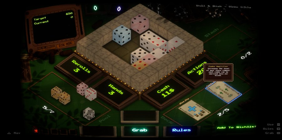 RawbitGames's tweet photo. @IndieQuesting Official demo live. Steam Next Fest participation confirmed.

Wishlist now to support my work as an indie developer. Shares and RTs are greatly appreciated.
https://t.co/c9B39gPlGg

#SteamNextFest #IndieDev #Gamedev #Gaming #Steam #IndieGames #PCGaming #RollAndRisk https://t.co/6qtTUtvCDA