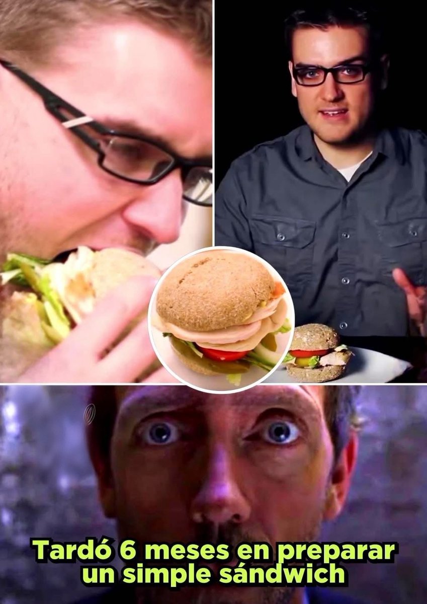 EsdeProfugos's tweet photo. El youtuber Andy George decidió hacer algo extremo... Preparar un sándwich completamente desde cero

No fue al supermercado… sembró el trigo, hizo su propio queso, cultivó las verduras, obtuvo sal del mar y hasta crió un pollo

El experimento duró 6 meses y le costó alrededor de 1.500 dólares, todo por un sándwich que normalmente vale solo unas monedas

Cuando finalmente lo probó, dijo que “no estaba mal”. Pero más allá del sabor, entendió algo mucho más grande: cada comida que damos por hecha es el resultado de un proceso enorme que casi nunca vemos, ni valoramos