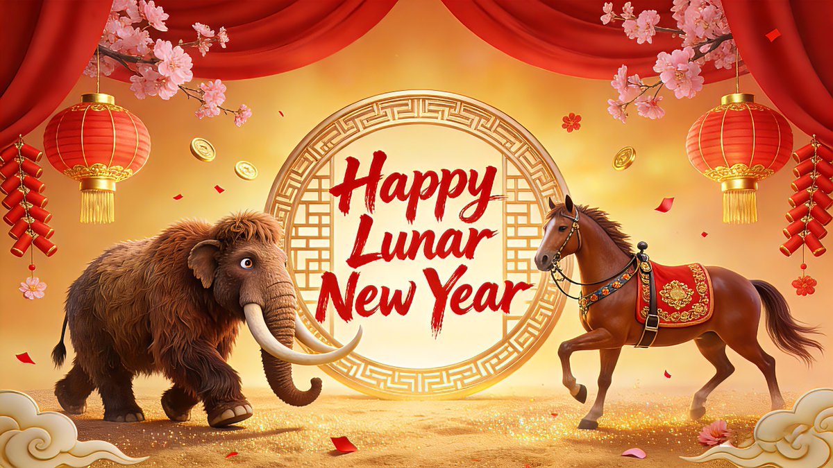 駿馬踏浪迎新歲，金光入海穩為先。
海妖守正行遠路，深藏實力待春風。🧧🐎

Wishing our community celebrating Lunar New Year vibrant health, prosperity, and abundant blessings throughout 2026! 🧧

We are grateful for your belief in our vision to rewrite evolutionary history. Your