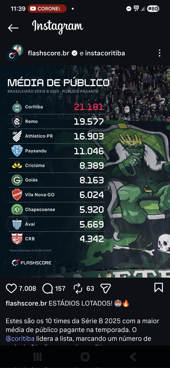 Brsjpcr's tweet photo. @ironicosbaixada Isso que o rural não vale. Agora olha o campeonato que valia https://t.co/8Mu7gdOty0