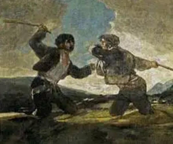 Solución a la masificación y retrasos en la justicia... No me traigan más problemas.

Igual podemos sustituir el proceso judicial por un duelo a garrotazos