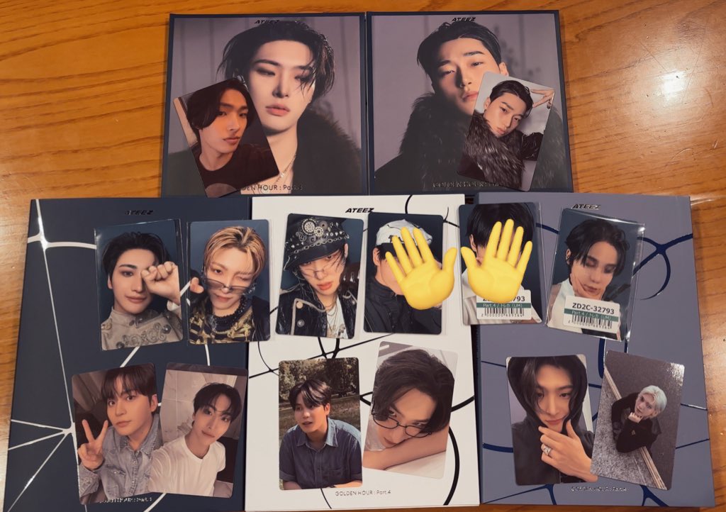 ATEEZ GOLDEN HOUR トレカ 交換 【求】 ウヨン(💖激求) デジパ ウヨン
