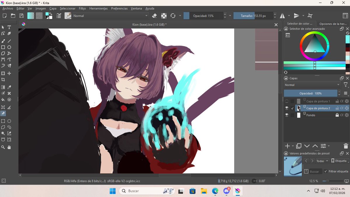 Me forzaré a dibujar todos los días... Quiero mejorar y poder terminar dibujos que cada vez se vean mejor, espero disfrutar el proceso.

#wipart #NekoCanvas