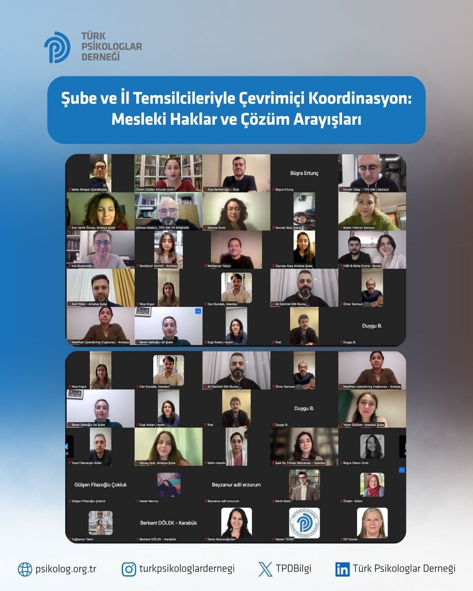 Türk Psikologlar Derneği tweet media