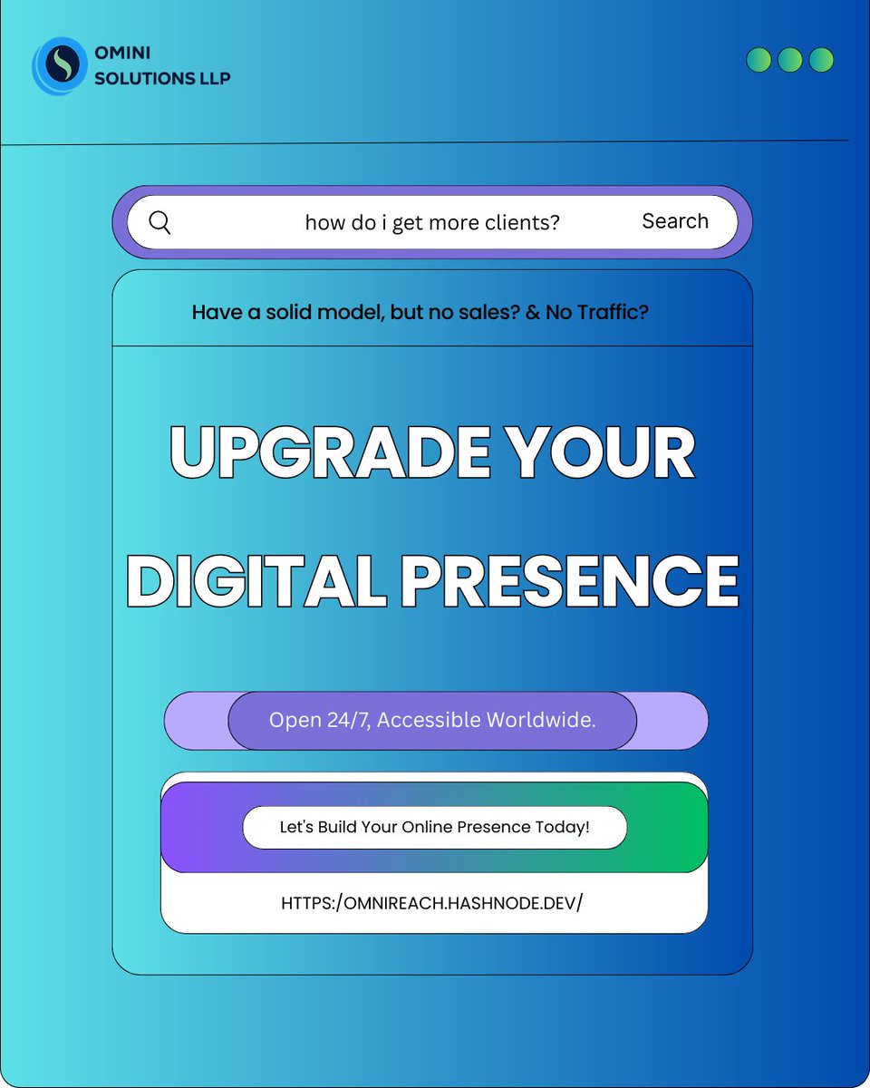 Omini Solutions tweet media