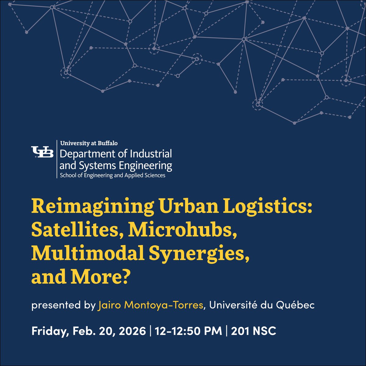 University at Buffalo Industrial Engineering tweet media