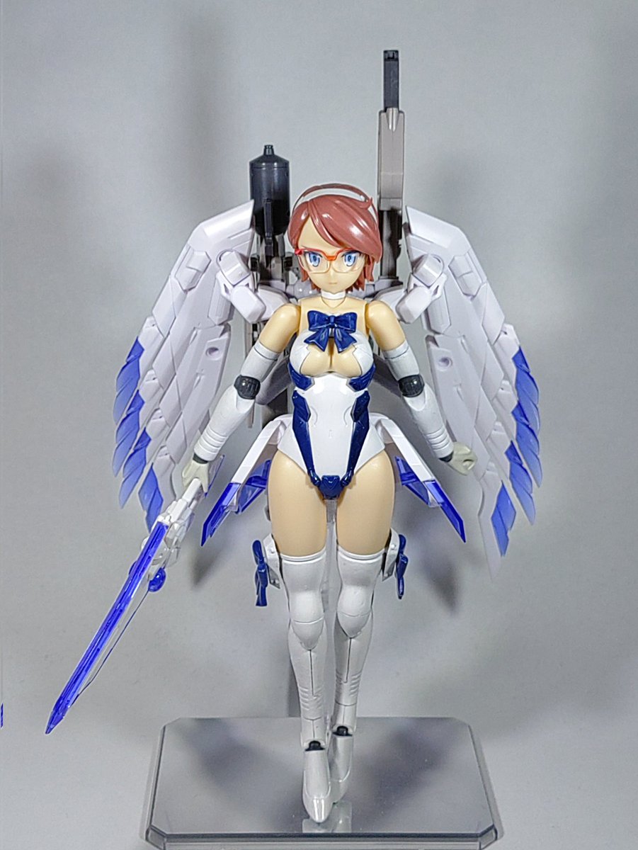 色替えしたおかげで一部のMSGがささりまくるようになった我が家の零武ちゃん。
#フレームアームズガール 