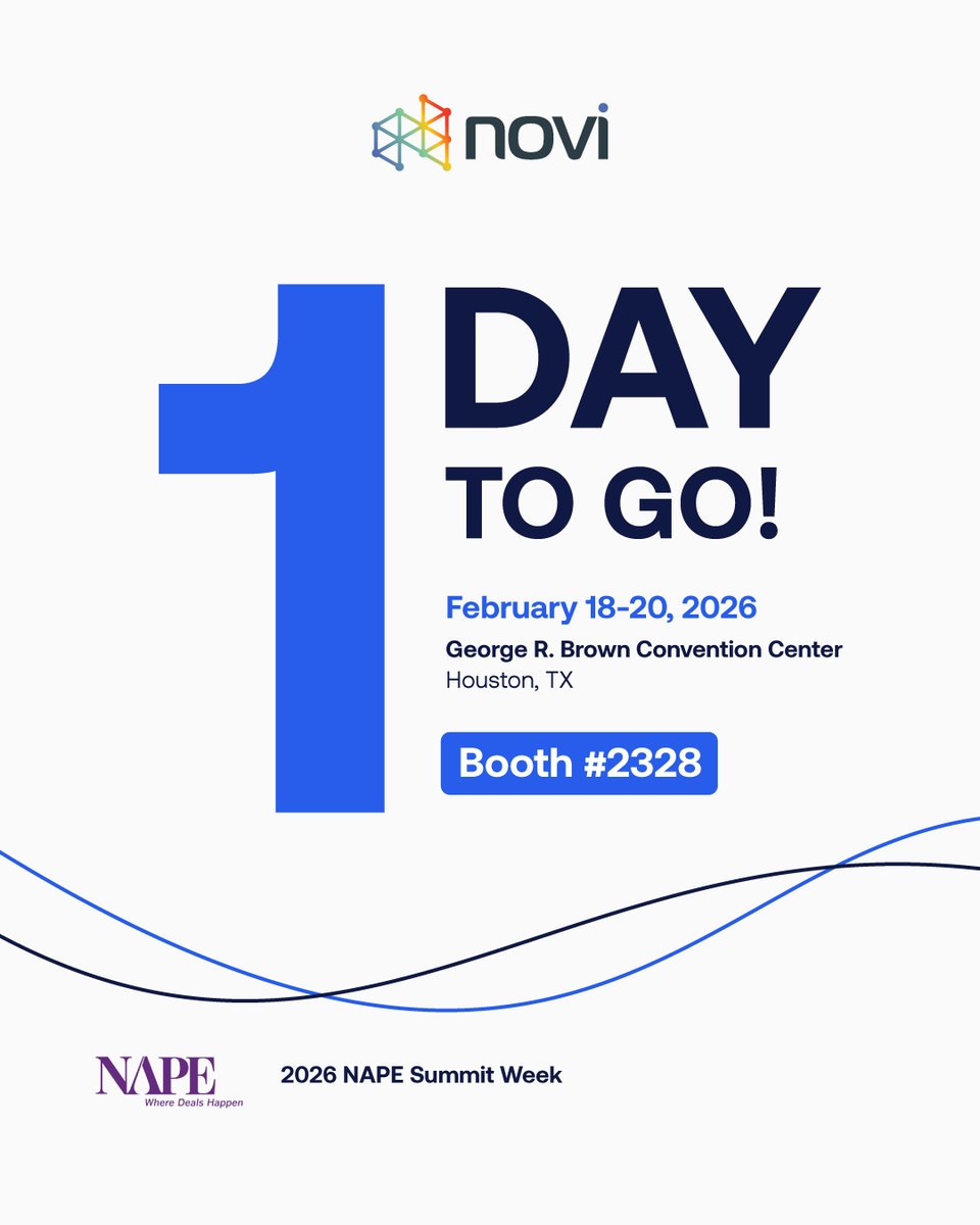 We’re one day out from #NAPE.

If you’re working through A&amp;D strategy, benchmarking assets, or figuring out what inventory actually holds up, come find us at booth #2328.

Looking forward to a few solid conversations this week.