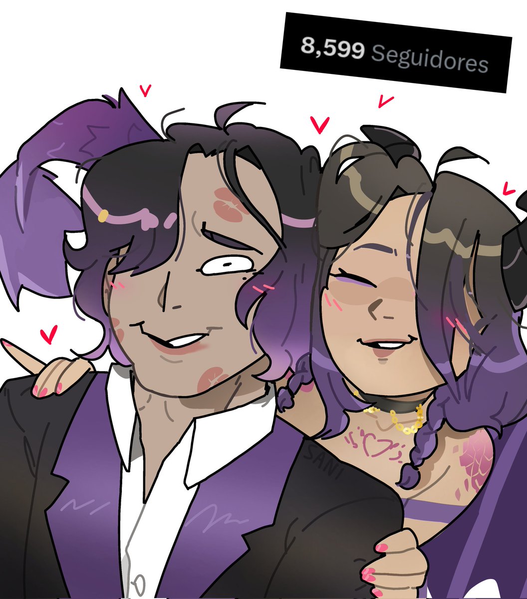 Dibujo de para <a href="/MaruChanVT/">MaruChanVT 🍜</a> espero te guste mi estimadiña ✨
1/4
#OC #ocart #ValentinesDay